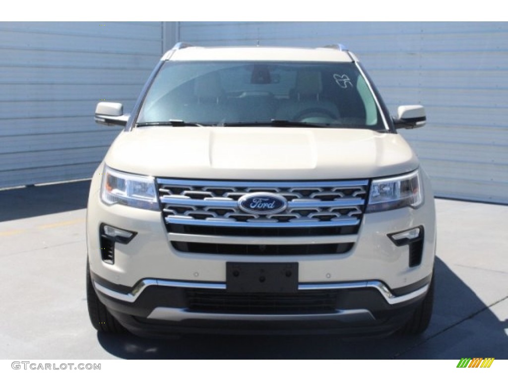 2018 Explorer Limited - Platinum Dune / Medium Stone photo #2