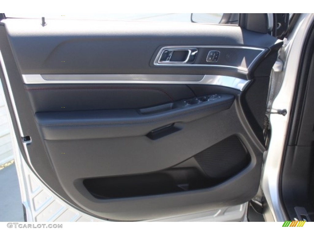 2018 Explorer Sport 4WD - Ingot Silver / Ebony Black photo #11