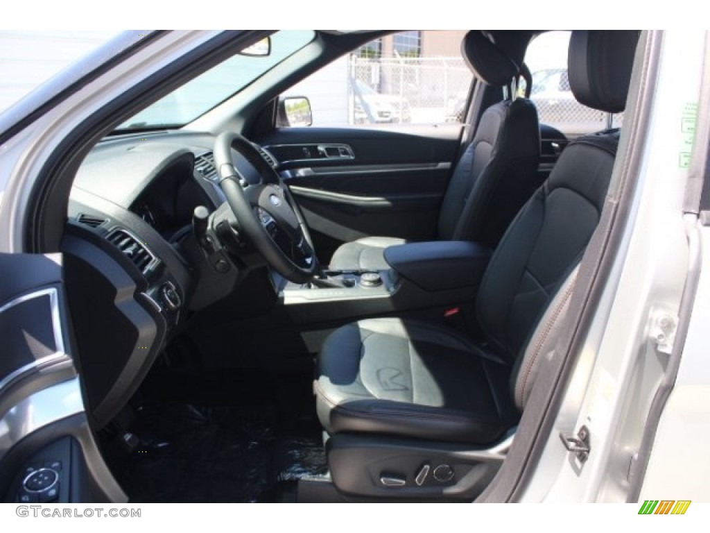 2018 Explorer Sport 4WD - Ingot Silver / Ebony Black photo #13