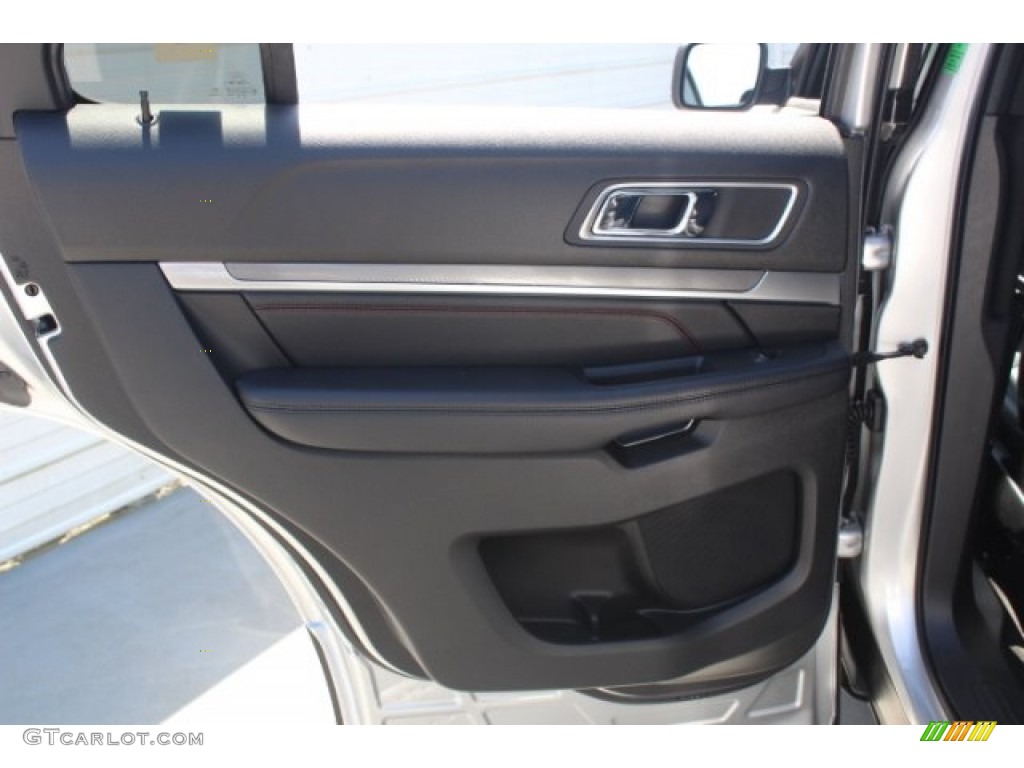 2018 Explorer Sport 4WD - Ingot Silver / Ebony Black photo #23