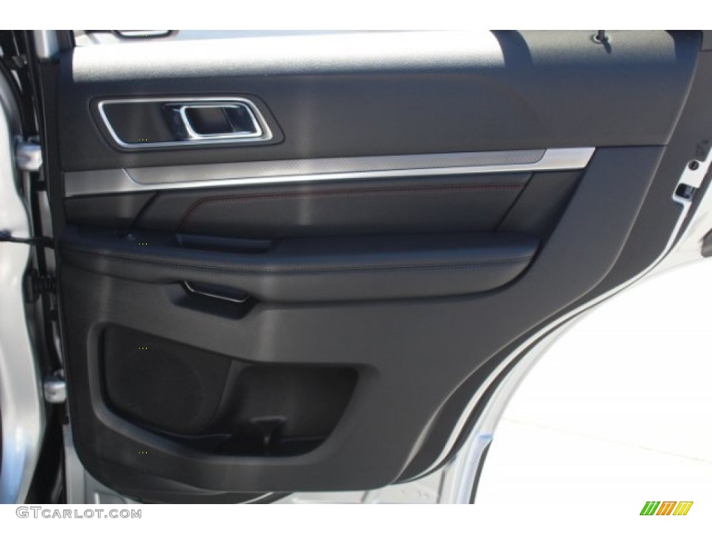 2018 Explorer Sport 4WD - Ingot Silver / Ebony Black photo #29