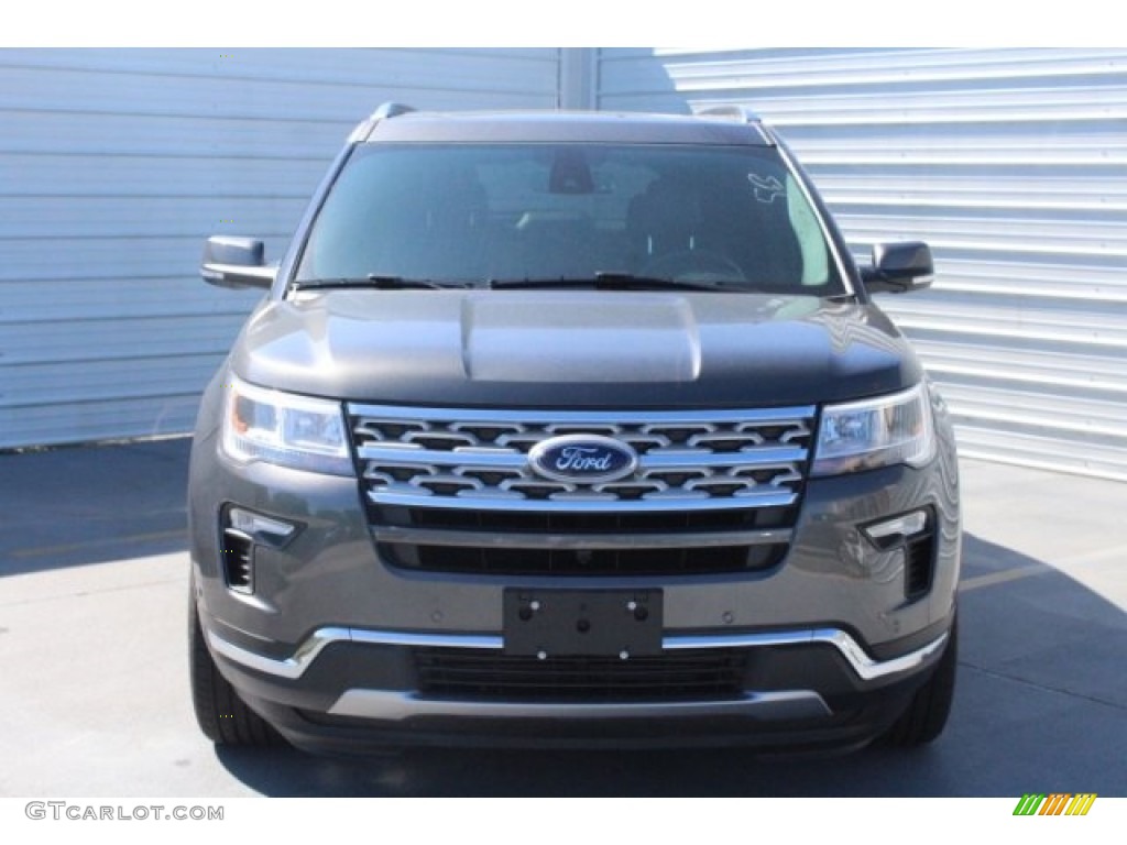 2018 Explorer Limited - Magnetic Metallic / Ebony Black photo #2