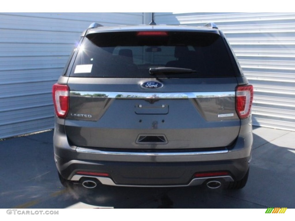2018 Explorer Limited - Magnetic Metallic / Ebony Black photo #8