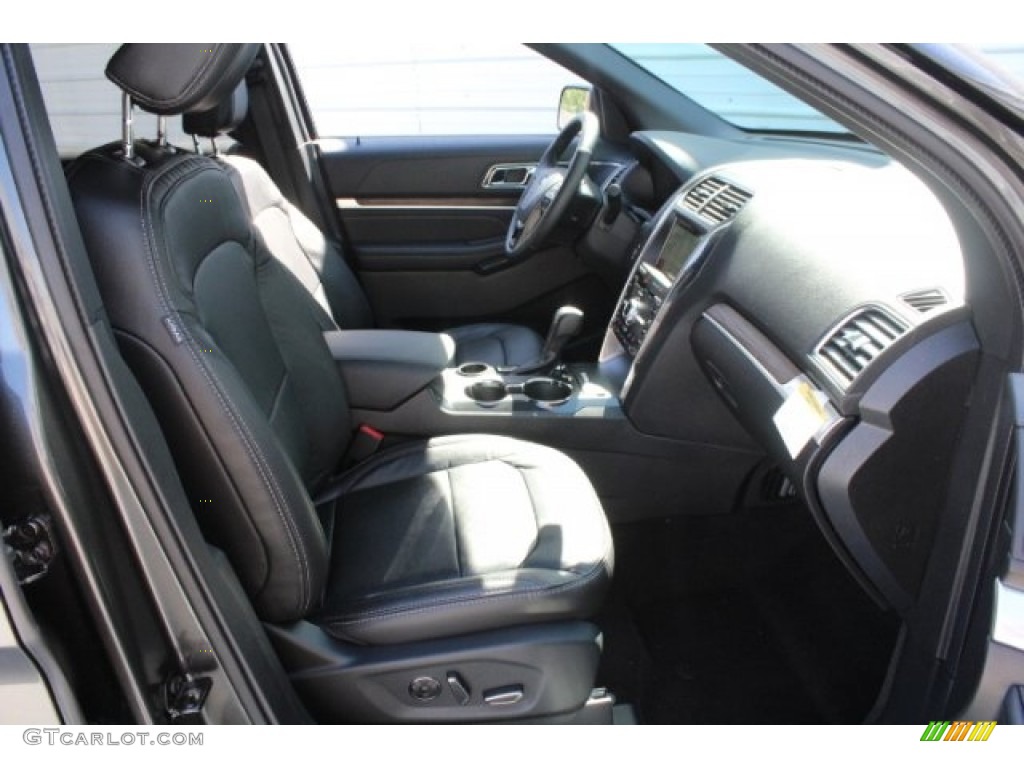 2018 Explorer Limited - Magnetic Metallic / Ebony Black photo #35