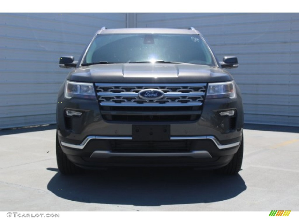 2018 Explorer Limited - Magnetic Metallic / Ebony Black photo #2