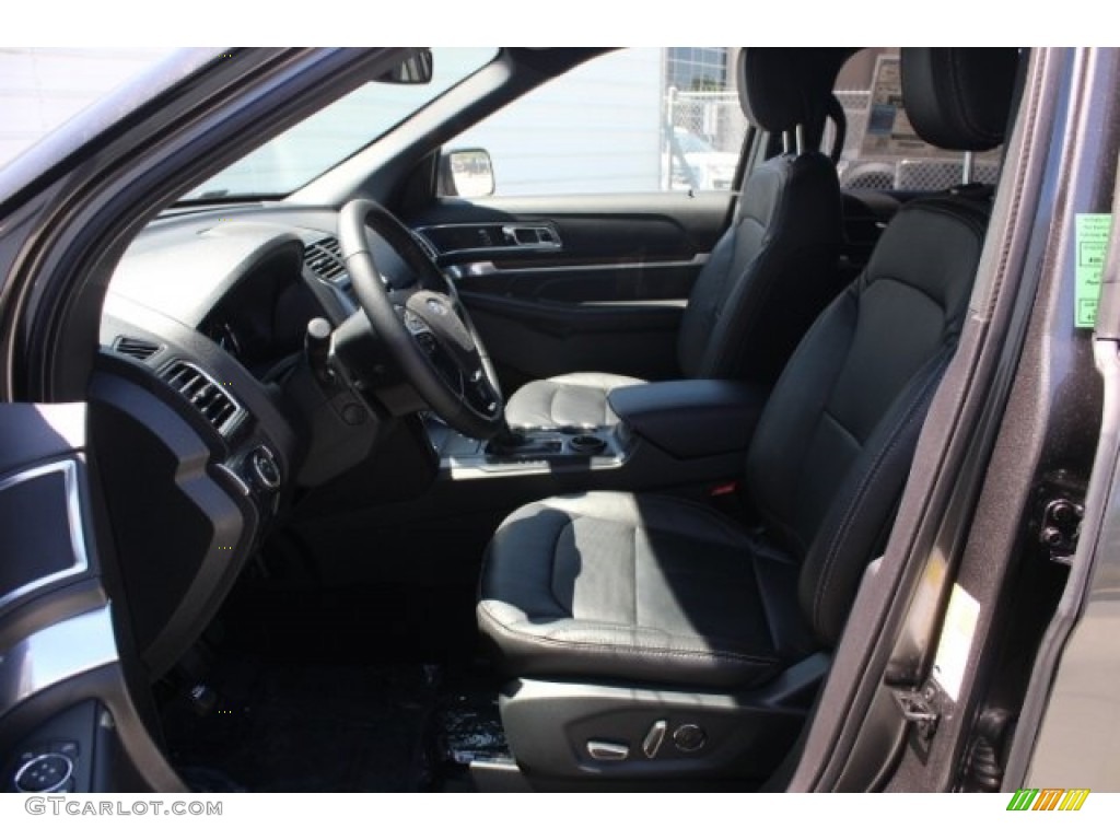 2018 Explorer Limited - Magnetic Metallic / Ebony Black photo #13