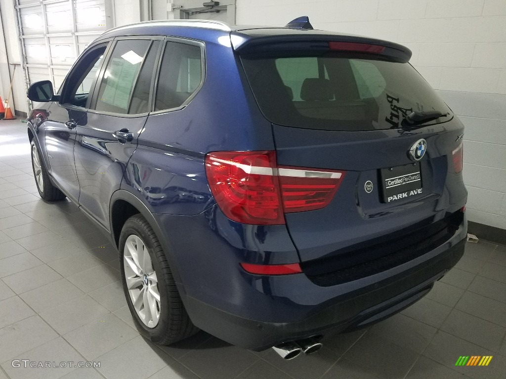 2015 X3 xDrive28i - Deep Sea Blue Metallic / Sand Beige photo #3
