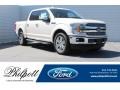 2018 White Platinum Ford F150 Lariat SuperCrew  photo #1