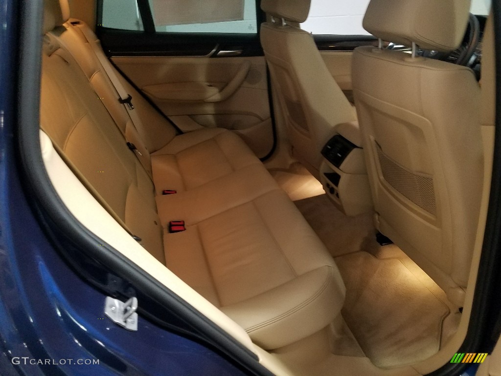 2015 X3 xDrive28i - Deep Sea Blue Metallic / Sand Beige photo #11