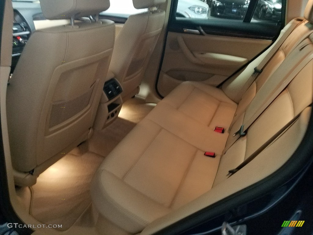 2015 X3 xDrive28i - Deep Sea Blue Metallic / Sand Beige photo #14