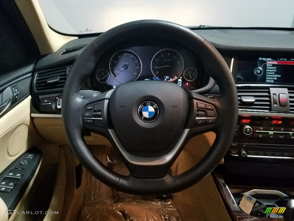 2015 X3 xDrive28i - Deep Sea Blue Metallic / Sand Beige photo #21