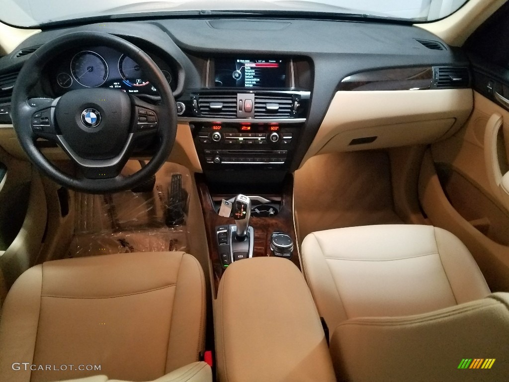 2015 X3 xDrive28i - Deep Sea Blue Metallic / Sand Beige photo #22