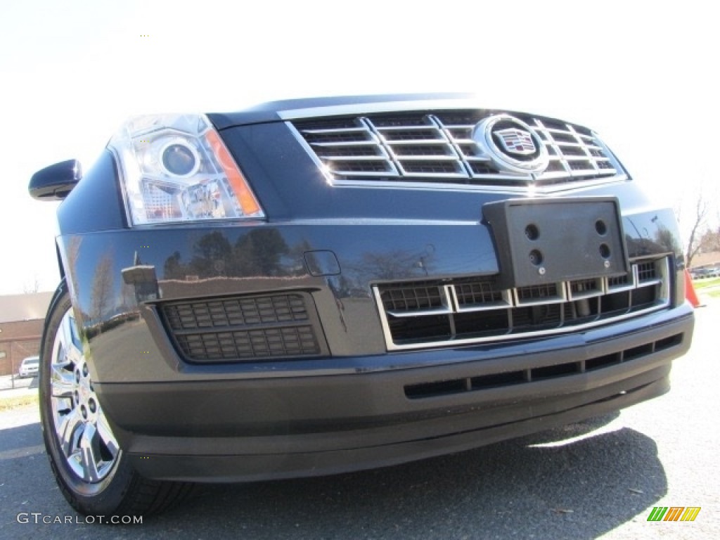 2014 SRX Luxury AWD - Sapphire Blue Metallic / Light Titanium/Ebony photo #1