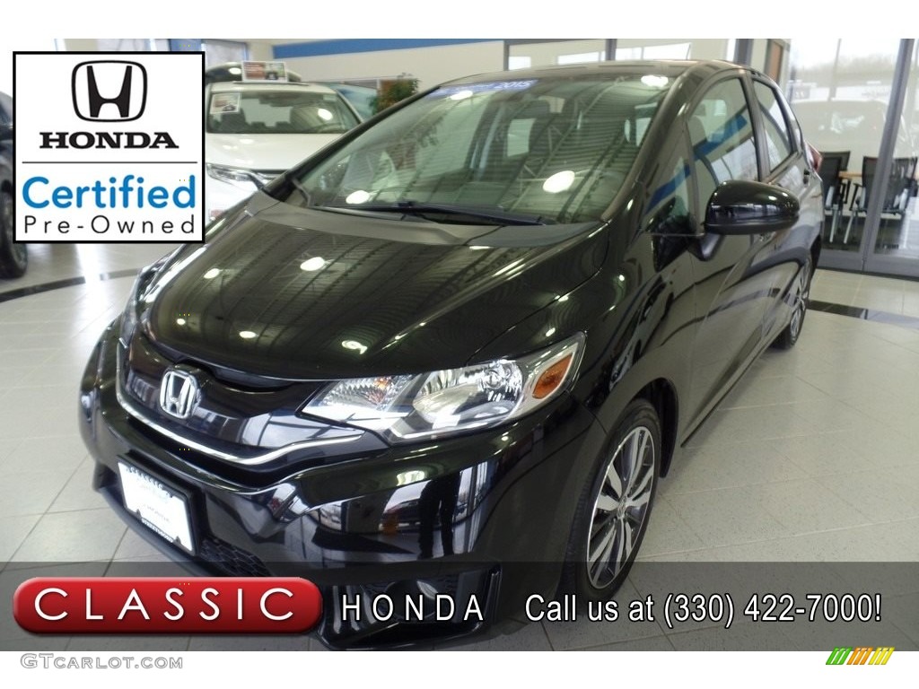 Crystal Black Pearl Honda Fit