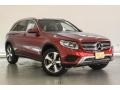 2018 designo Cardinal Red Metallic Mercedes-Benz GLC 300  photo #12