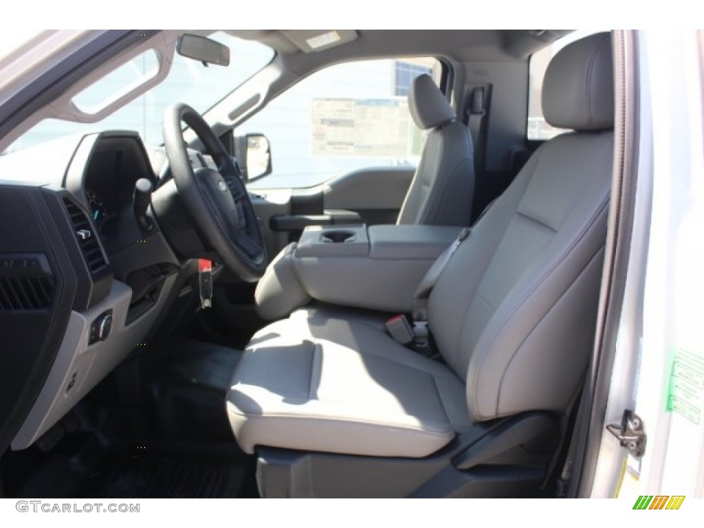 2018 F150 XL Regular Cab - Ingot Silver / Earth Gray photo #14