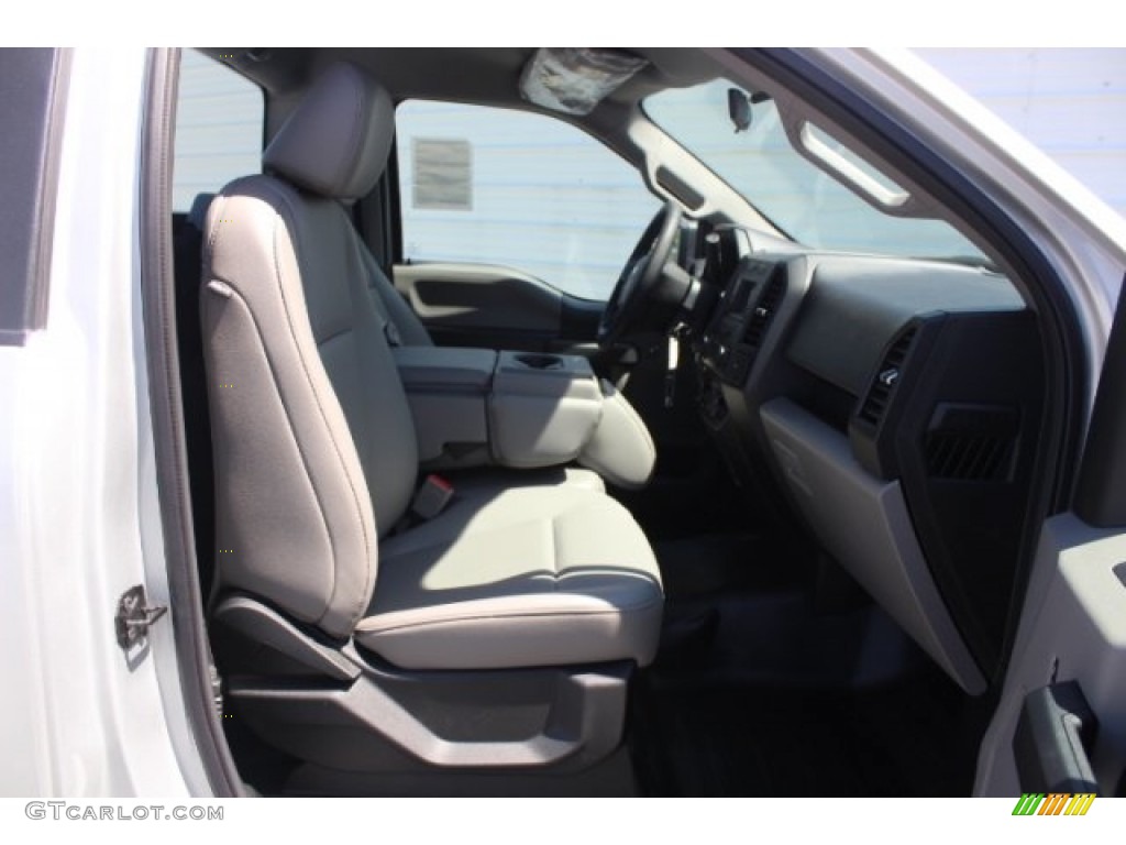 2018 F150 XL Regular Cab - Ingot Silver / Earth Gray photo #24