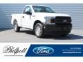 2018 Oxford White Ford F150 XL Regular Cab  photo #1