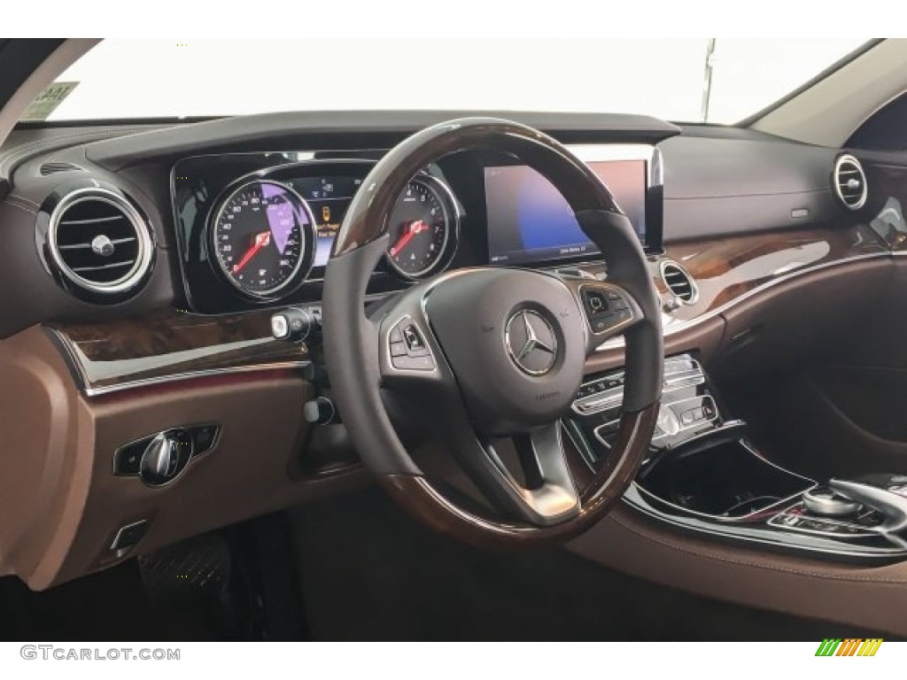 2018 E 400 4Matic Wagon - Lunar Blue Metallic / Nut Brown/Espresso photo #5