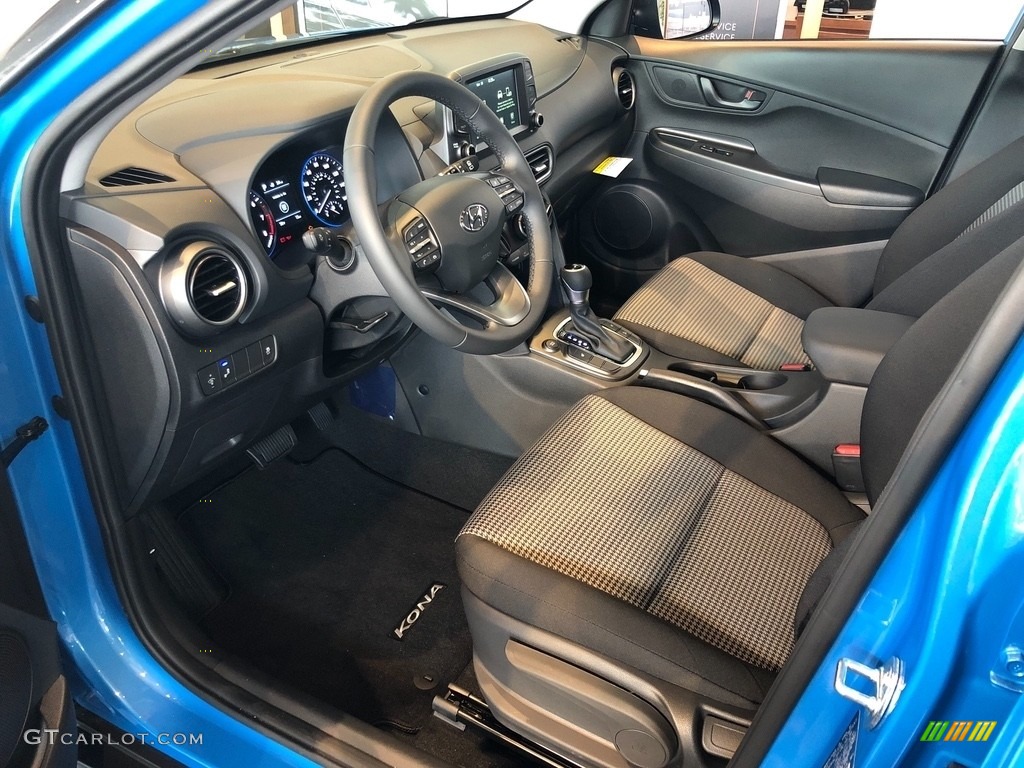 Black Interior 2018 Hyundai Kona SEL Photo #126368420