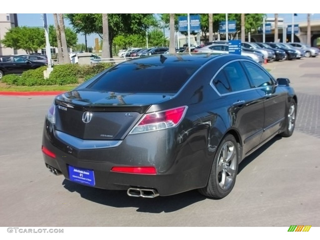 2011 TL 3.7 SH-AWD Technology - Grigio Gray Metallic / Ebony Black photo #7