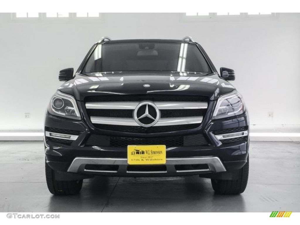 2015 GL 450 4Matic - Lunar Blue Metallic / Almond Beige/Mocha photo #2