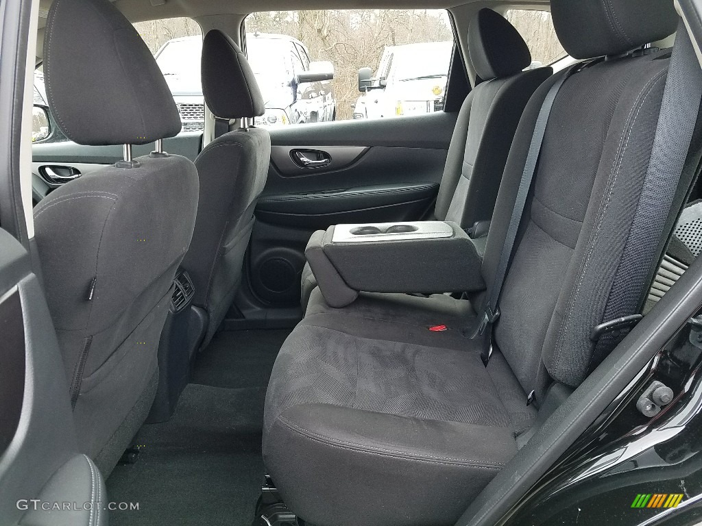 2015 Rogue S AWD - Super Black / Charcoal photo #3