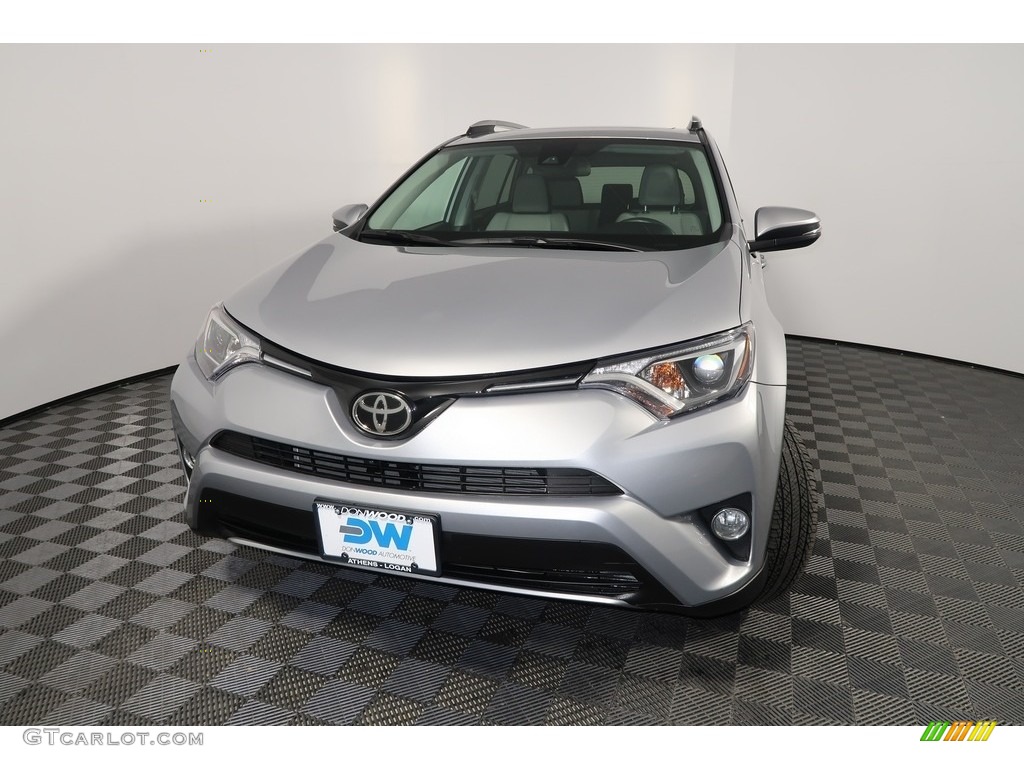2017 RAV4 XLE - Silver Sky Metallic / Ash photo #7