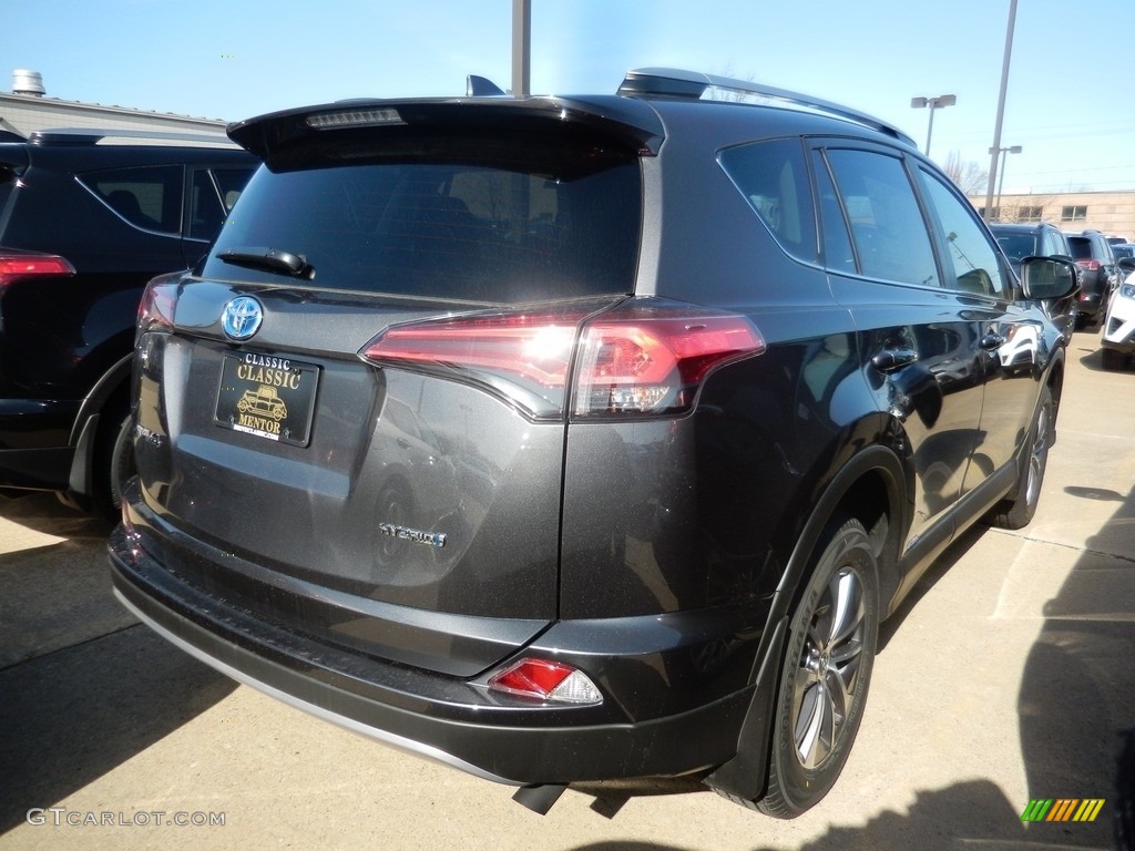 2018 RAV4 XLE AWD Hybrid - Magnetic Gray Metallic / Ash photo #2