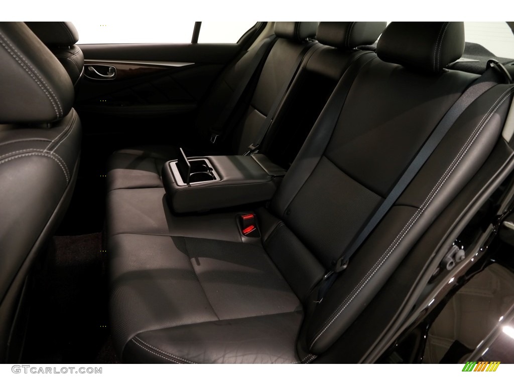 2014 Q 50 3.7 AWD Premium - Malbec Black / Graphite photo #19