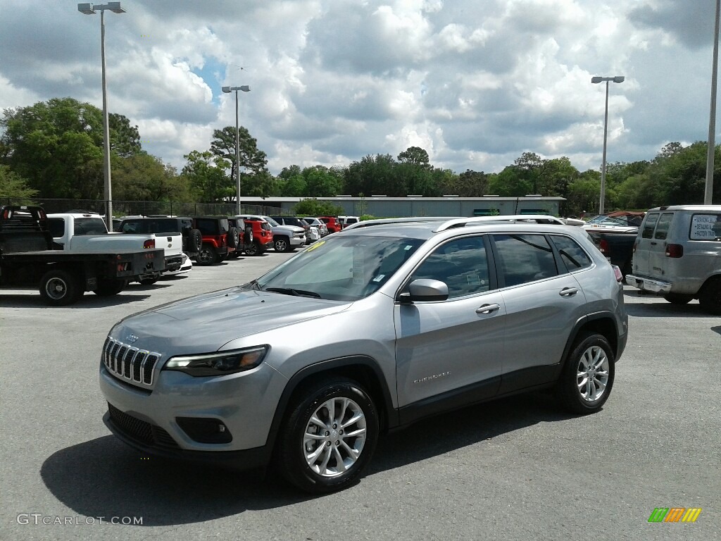 2019 Cherokee Latitude - Billet Silver Metallic / Black photo #1