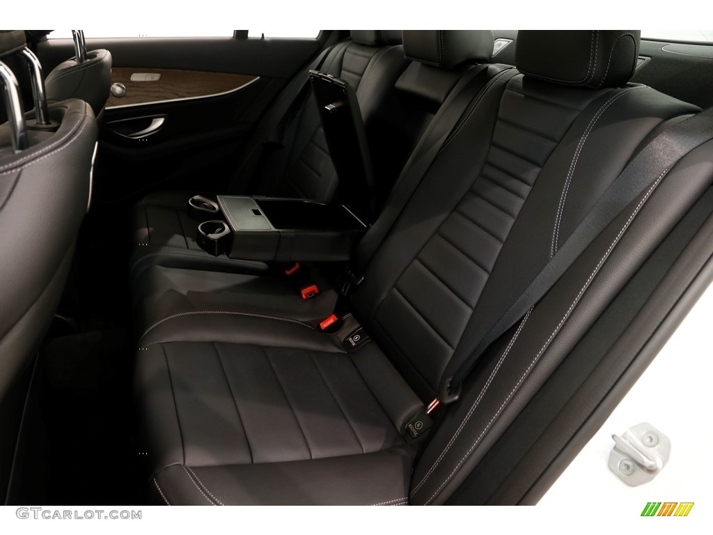Black Interior 2018 Mercedes-Benz E 300 4Matic Sedan Photo #126372543