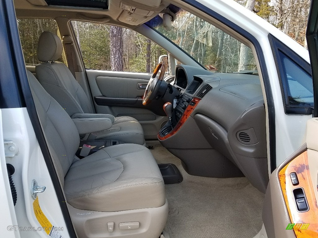 2002 RX 300 AWD - White Gold Crystal / Ivory photo #9