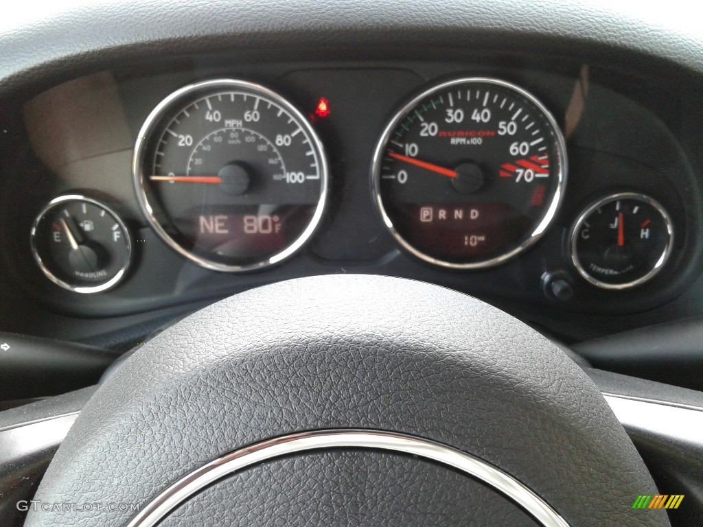 2018 Jeep Wrangler Rubicon 4x4 Gauges Photo #126373281