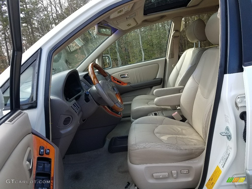2002 RX 300 AWD - White Gold Crystal / Ivory photo #19