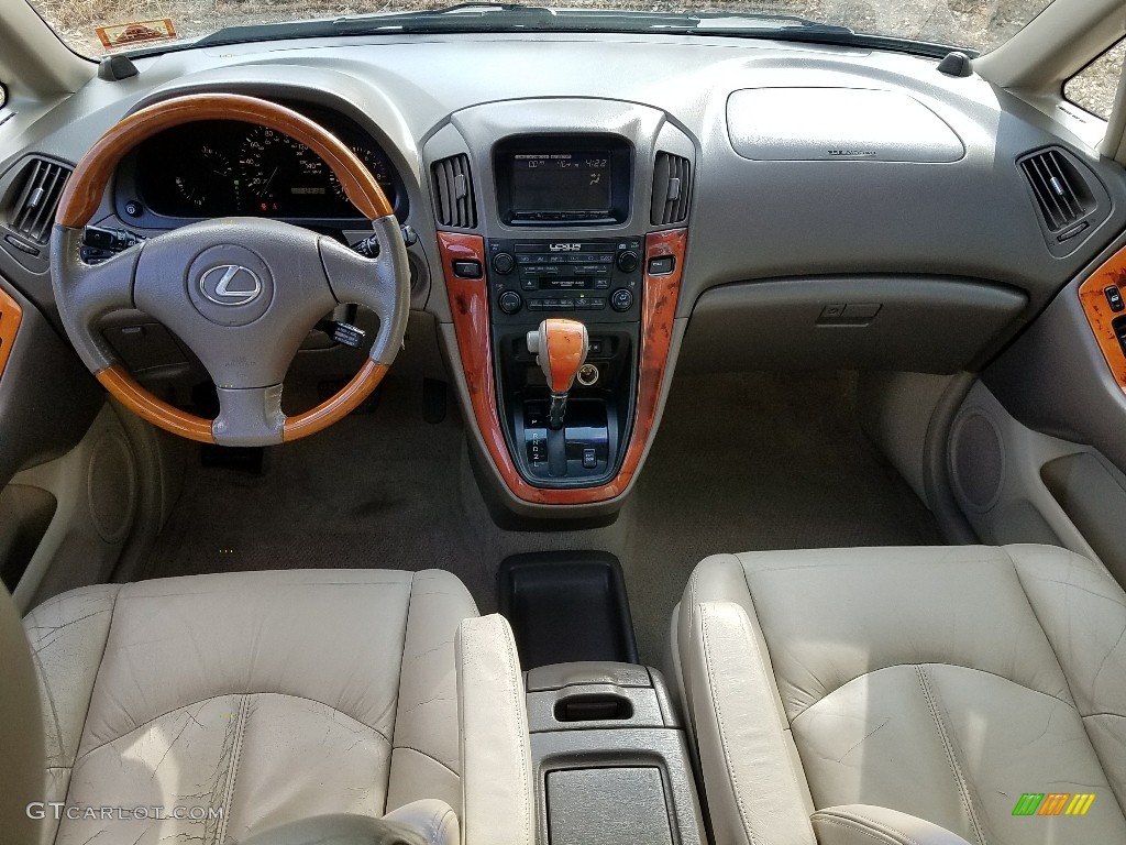 2002 RX 300 AWD - White Gold Crystal / Ivory photo #22