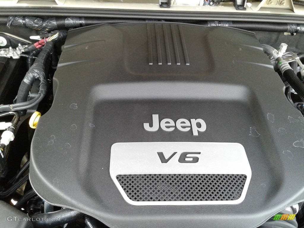 2018 Wrangler Rubicon 4x4 - Gobi / Black photo #31