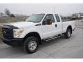 Oxford White - F250 Super Duty XL Super Cab 4x4 Photo No. 6