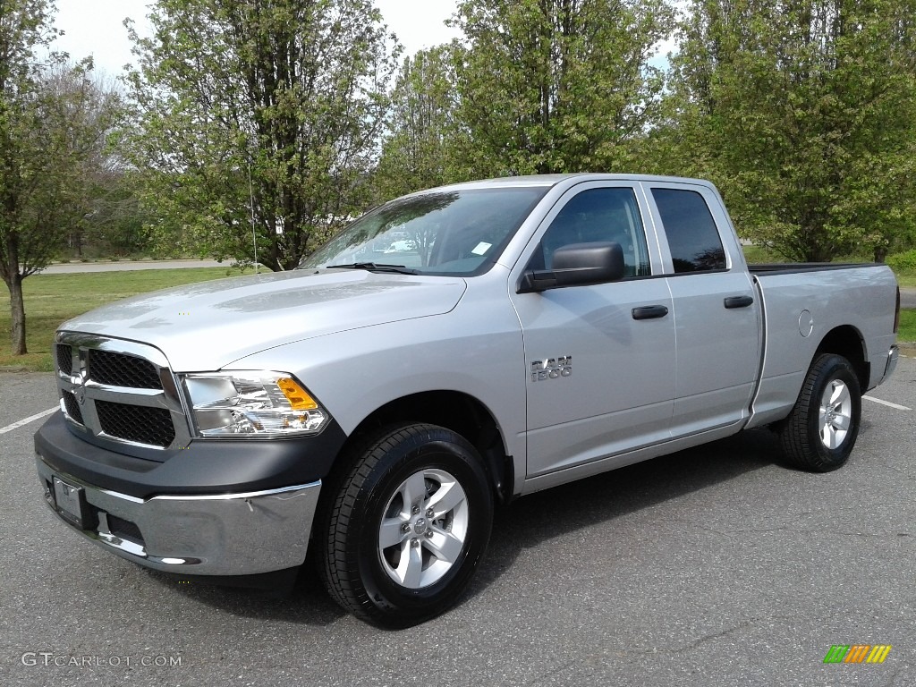 Bright Silver Metallic 2018 Ram 1500 Tradesman Quad Cab Exterior Photo #126374685