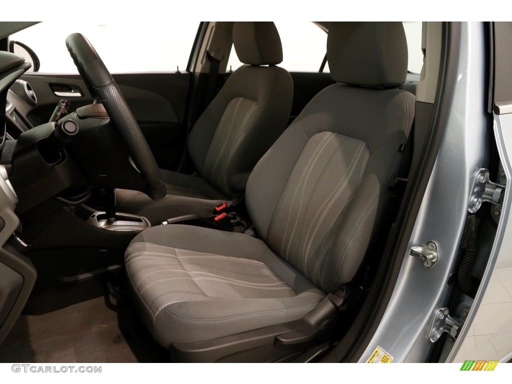 2017 Sonic LT Sedan - Arctic Blue Metallic / Jet Black/Dark Titanium photo #5