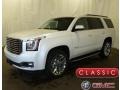 White Frost Tricoat 2018 GMC Yukon SLT 4WD