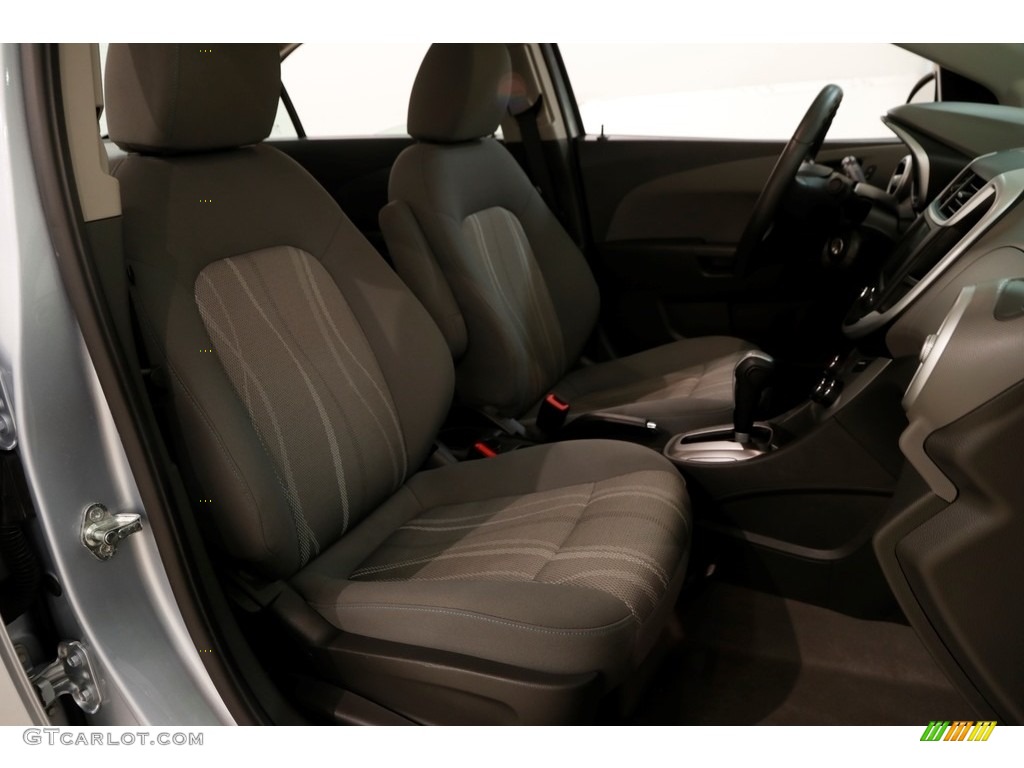 2017 Sonic LT Sedan - Arctic Blue Metallic / Jet Black/Dark Titanium photo #13