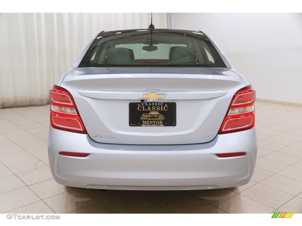 2017 Sonic LT Sedan - Arctic Blue Metallic / Jet Black/Dark Titanium photo #16