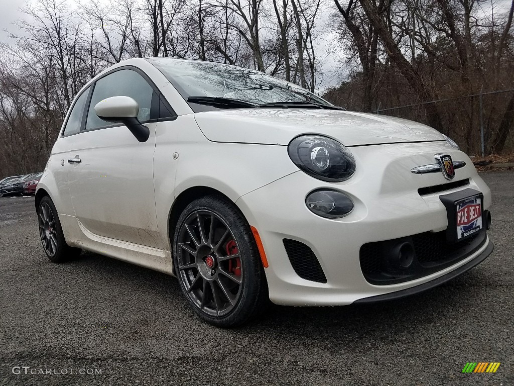 2017 500 Abarth - Bianco (White) / Nero (Black) photo #1