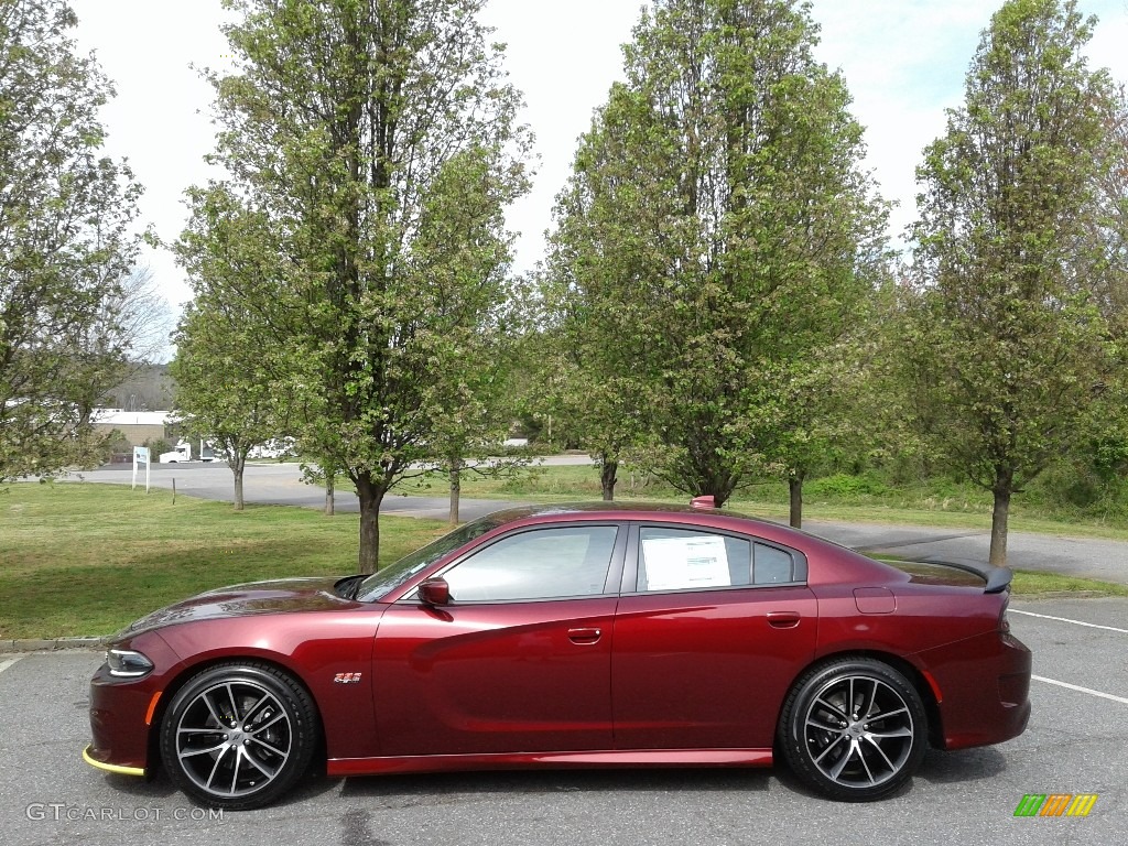 Octane Red Pearl Dodge Charger