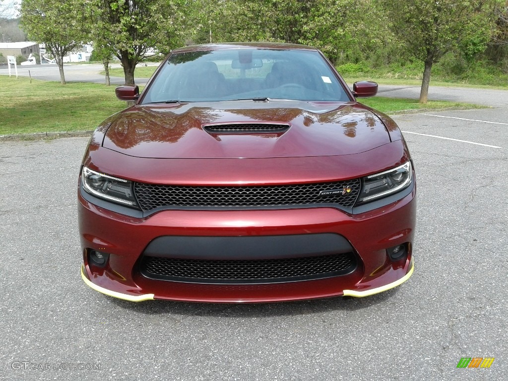 2018 Charger R/T Scat Pack - Octane Red Pearl / Black photo #3