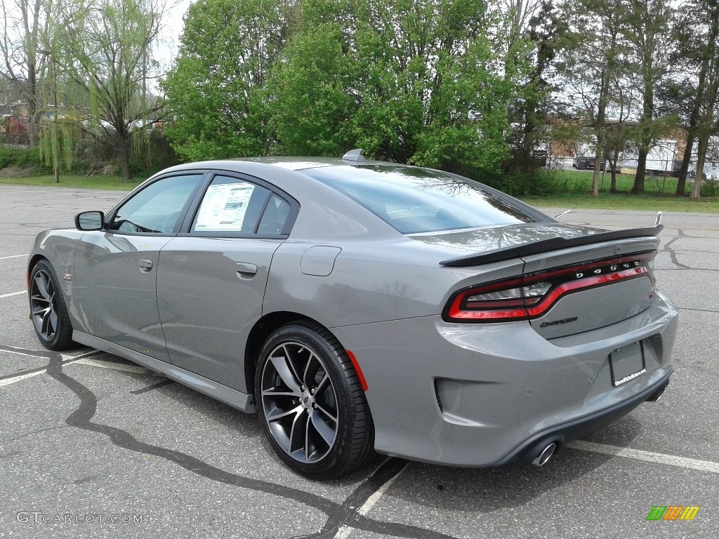 2018 Charger R/T Scat Pack - Destroyer Gray / Black photo #8