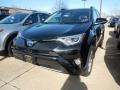 2018 Black Toyota RAV4 Limited AWD Hybrid  photo #1