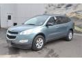 2009 Silver Moss Metallic Chevrolet Traverse LS AWD  photo #3