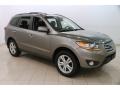 Mineral Gray 2011 Hyundai Santa Fe Limited
